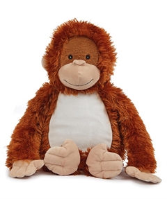 Sød og sjov orangutan bamse med navn